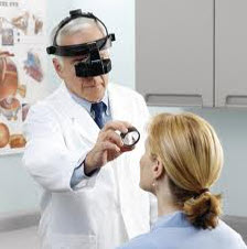 An indirect ophthalmoscope is used to detect peripheral retinal disease like retinal detachments